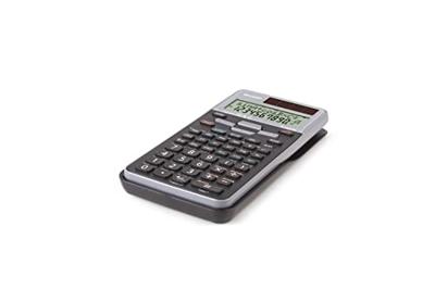 Sharp EL-520 T-GY Schoolrekenmachine Zwart, Violet (b x h x d) 80 x 14 x 158 mm