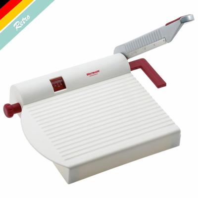 Westmark kaassnijder met scherp mes, variabele snijdikte, retro-design, roestvrij staal/aluminium/kunststof, fromarex, wit/rood/zilver, 7000rt60 Westmark kaassnijder met scherp mes, variabele snijdikte, retro-design, roestvrij staal/aluminium/kunststof, fromarex, wit/rood/zilver, 7000rt60