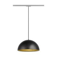 SLV Hanglamp voor railForchini M 40 zwart-wit 1-fase Ø 40cm - 1008539 - thumbnail