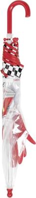 Playshoes paraplu raceauto transparant Maat