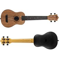 Flight Travel Series TUSL50 Walnut Salamander Concert Scale sopraan ukelele met gigbag - thumbnail