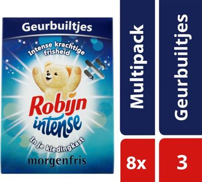 Robijn Intense Geurbuiltjes - 8 x 3 stuks - Voordeelverpakking Robijn Intense Geurbuiltjes - 8 x 3 stuks - Voordeelverpakking