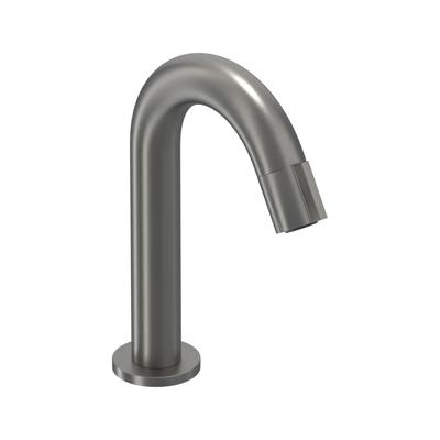 Fonteinkraan IVY Pact Gebogen Staand Model S Geborsteld Metal Black PVD