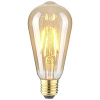 LightMe LM85057 LED-lamp E27 Ballon 2.5 W Barnsteen (Ø x h) 64 mm x 140 mm Filament / Retro-LED 1 stuk(s) - thumbnail
