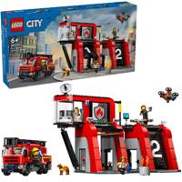 LEGO® CITY 60414 Brandweerkazerne en brandweerauto - thumbnail