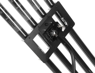 Nanlite PT-M4Y Pavo Tube Quad Mount with Yoke