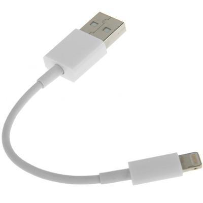 USB Sync Data / laad Kabel voor iPhone 6 / 6S & 6 Plus / 6S Plus, iPhone 5 & 5S & 5C, iPad Air, Lengte: 13cmwit USB Sync Data / laad Kabel voor iPhone 6 / 6S & 6 Plus / 6S Plus, iPhone 5 & 5S & 5C, iPad Air, Lengte: 13cmwit