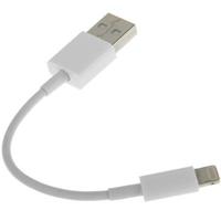 USB Sync Data / laad Kabel voor iPhone 6 / 6S & 6 Plus / 6S Plus, iPhone 5 & 5S & 5C, iPad Air, Lengte: 13cmwit - thumbnail