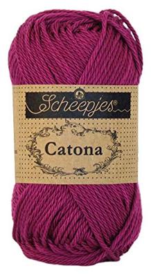 Scheepjes Catona 25g - 128 Tyrian Purple