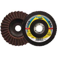 Klingspor Lamellenschuurschijf | d. 125 mm korreling very fine conisch | RVS normale korund | 5 stuks - 278500 278500 - thumbnail