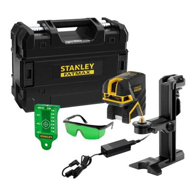 Stanley lasers Fatmax® | 5 Punt Kruislijnlaser Li-Ion | Groen - FMHT77598-1 Stanley lasers Fatmax® | 5 Punt Kruislijnlaser Li-Ion | Groen - FMHT77598-1
