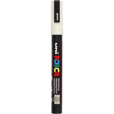 Uni POSCA paintmarker PC-3M, 1,5 mm, ivoor Uni POSCA paintmarker PC-3M, 1,5 mm, ivoor