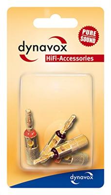 Audio Dynavox Banaanstekker-set