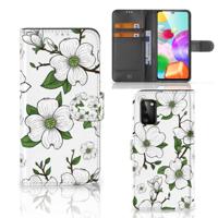 Samsung Galaxy A41 Hoesje Dogwood Flowers - thumbnail