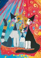 Disney Famille de chats heureuse Puzzel 1000 Stukjes - thumbnail