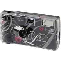 Single use Kamera Flash 400 27 "Love", zwart - thumbnail