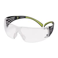 3M SecureFit 400 SF401AF Veiligheidsbril Zwart, Groen - thumbnail