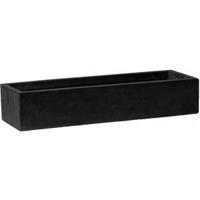 Pottery Pots balkonbak laag zwart 50x15x9.5 cm - thumbnail