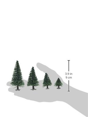 NOCH Hobby 32820 Set bomen Zilverspar 35 tot 90 mm Donkergroen 25 stuk(s)