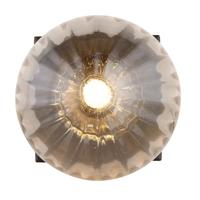 Globo PlafondlampDallerta zwart met smoke glas - 15216-1 - thumbnail
