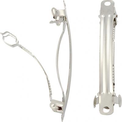 Creativ Company Sierspeld, l: 6 cm, b: 6 mm, verzilverd, 20 stuk/ 1 doos