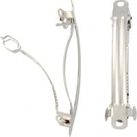 Creativ Company Sierspeld, l: 6 cm, b: 6 mm, verzilverd, 20 stuk/ 1 doos - thumbnail