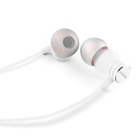 Aiwa ESTM-50WT: in-ear hoofdtelefoon, wit, afstandsbediening en microfoon - thumbnail