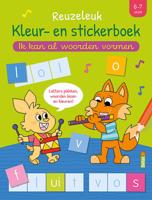 Reuzeleuk kleur- en stickerboek - Ik kan al woorden vormen (6-7 j.) - Paperback (9789044759877) - thumbnail