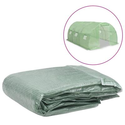 VidaXL Kashoes vervangend (13,5 m²) 300x450x200 cm groen