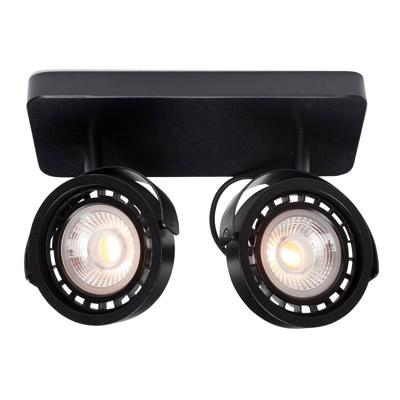 Zuiver Plafondlamp 'Dice' 2-lamps, kleur Zwart Zuiver Plafondlamp 'Dice' 2-lamps, kleur Zwart