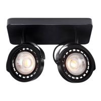 Zuiver Plafondlamp 'Dice' 2-lamps, kleur Zwart - thumbnail