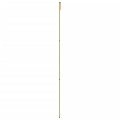 VidaXL Schuifdeur 102,5x205 cm helder esg-glas en aluminium goudkleur