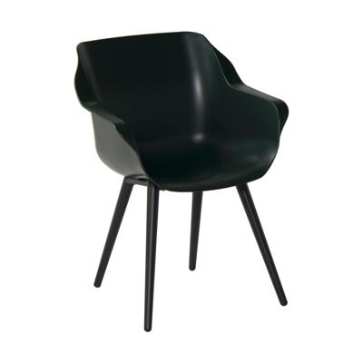 Hartman Tuinstoel 'Sophie Studio' met armleuning, kleur Donkergroen Hartman Tuinstoel 'Sophie Studio' met armleuning, kleur Donkergroen