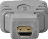 Bandridge HDMI-Adapter | HDMI-Micro-Connector naar HDMI Female | Grijs | 1 stuks - BVP130 BVP130