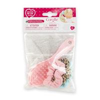 Corolle Ma set borstel en 3 haarbandjes - 36cm - thumbnail