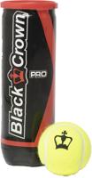 BLACK CROWN PRO PADEL BALLS TUBE OF 3 - thumbnail