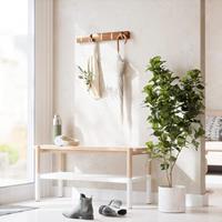 Umbra Kapstok Flip Hook 5 - Walnoot - thumbnail