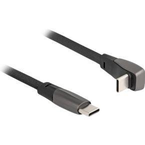 DeLOCK 80750 USB-kabel USB 2.0 0,14 m USB C Zwart