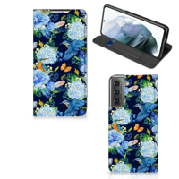 Smartphone hoesje voor Samsung Galaxy S21 FE IJsvogel - thumbnail