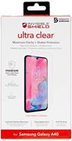 InvisibleShield Ultra Clear displaybeschermfolie voor Samsung Galaxy A40 - thumbnail
