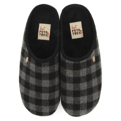 Hot Potatoes Savannah Pantoffel Heren Grey 41 Hot Potatoes Savannah Pantoffel Heren Grey 41