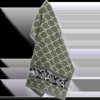 Bunzlau Castle Bunzlau Castle Cows keukendoek 53x60 Dark Green - thumbnail