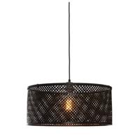 GOOD&MOJO Hanglamp 'Java' Bamboe, 50cm, kleur Zwart - thumbnail