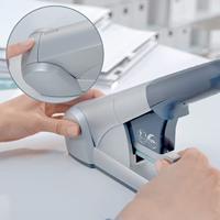 Leitz Heavy Duty nietmachine 5551, niet 80 vel, voor K6, K8, K10 en K12 nietcassettes, zilver - thumbnail
