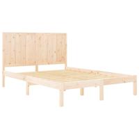 Bedframe zonder matras massief grenenhout 150x200 cm - thumbnail