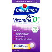 Davitamon Vitamine D 50 Plus Smelttablet - thumbnail