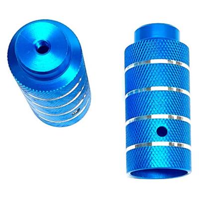 Hzb freestyle asverlengers/pegs 110 mm blauw set 2 stuks