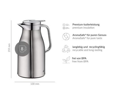 alfi Skyline Thermoskan RVS 1 l 1322205100