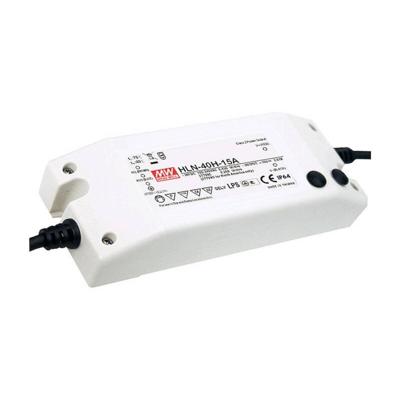 MEAN WELL HLN-40H-24A LED-driver, LED-transformator Constante spanning, Constante stroomsterkte 40 W 1.67 A 14.4 - 24 V/DC Dimbaar, PFC-schakeling, MEAN WELL HLN-40H-24A LED-driver, LED-transformator Constante spanning, Constante stroomsterkte 40 W 1.67 A 14.4 - 24 V/DC Dimbaar, PFC-schakeling,