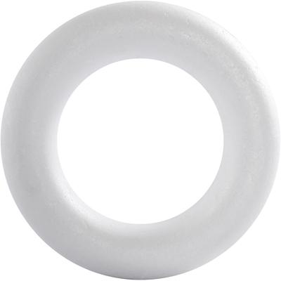 Creativ Company Styropor ring met ronde achterkant, 35cm